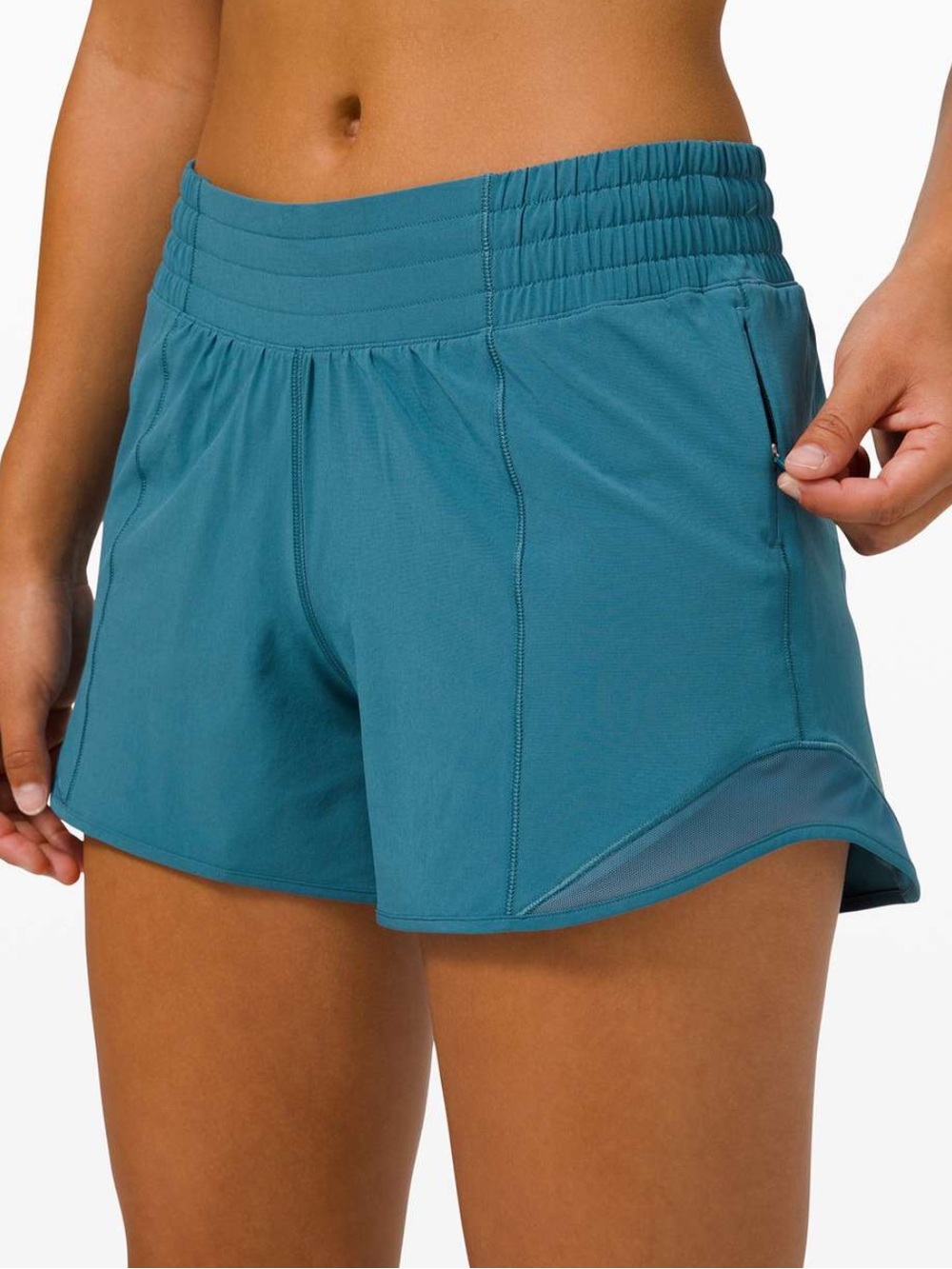 lululemon athletica Hotty Hot Shorts in Desert Teal